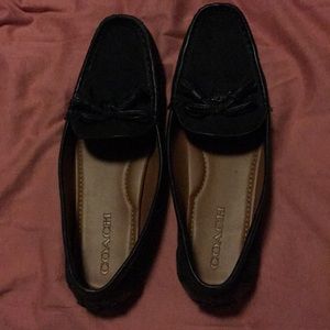 Coach Canvas Loafers Size 8.5